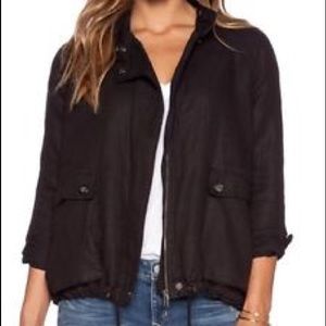 🌸Free People🌸 Washed Black 2x Cloth Swing Jacket